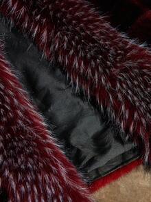 Aveloria Modichic 2025 European Style Faux Fur Coat, Slim Fit Waist Design Jacket, Autumn/Winter New Arrival