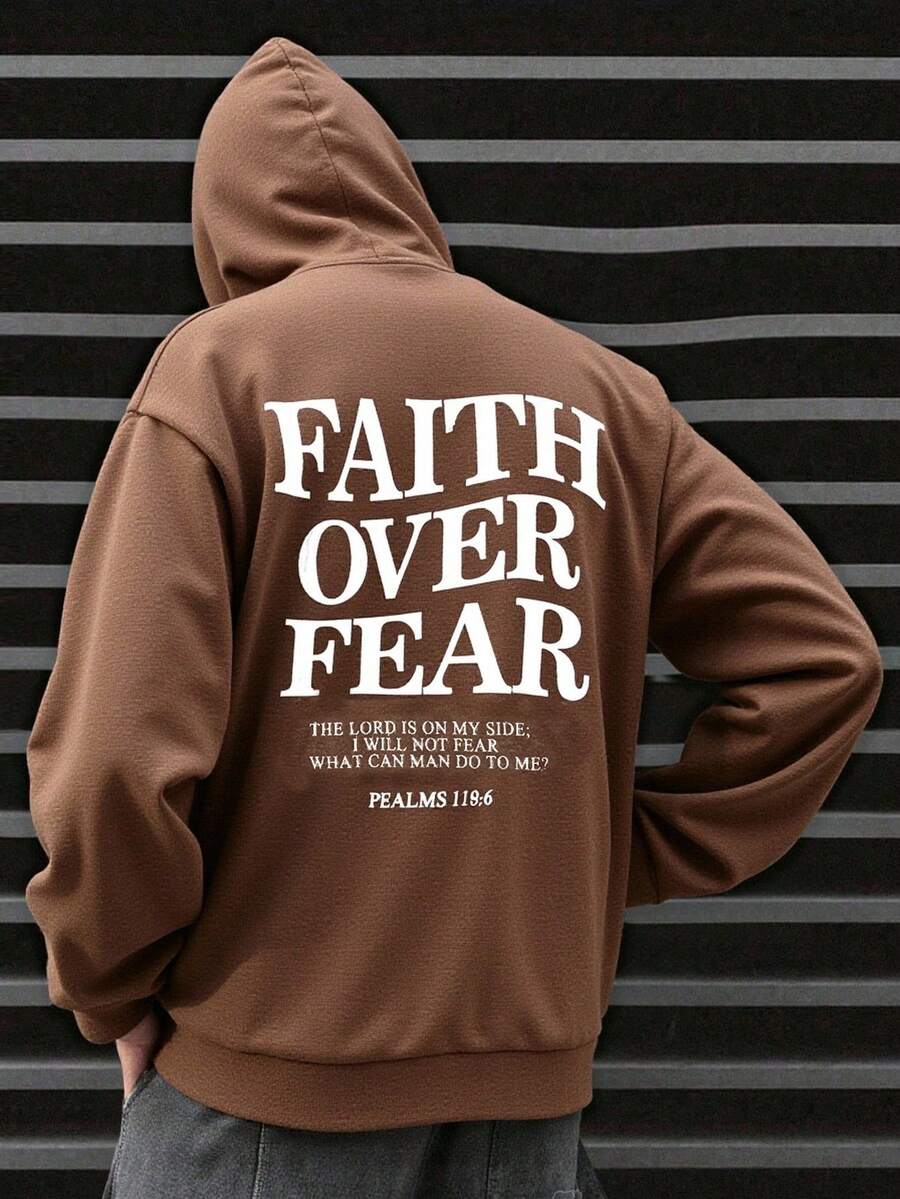 男童字母印花水洗复古短袖T恤，休闲、舒适、时尚、百搭、可爱、柔软，适合日常穿着、上学、外出、运动、度假和派对，秋冬季女童服装 - 棕色 - 查看 1