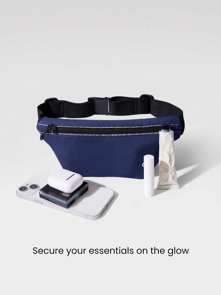 0.5L Slim Running Waist Belt Bag Cycling Gym Phone Bag