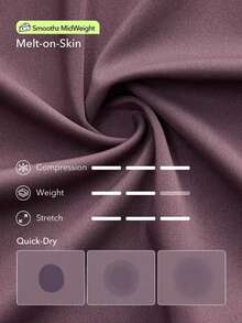 OutZeal 女士吸湿排汗速干高腰直筒运动裤日常休闲 - 紫色 - 查看 4