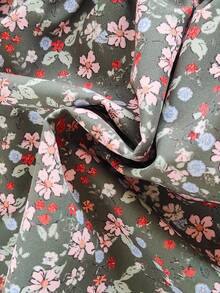 SHEIN Vintaside Kids 女婴可爱长袖公主裙，时尚优雅，适合春秋季