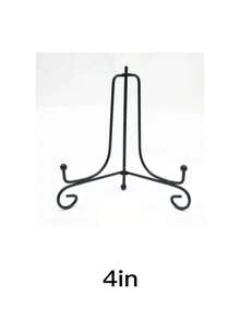 Foldable Iron Art Triangle Stand, European Style Simple Metal Display Stand For Tea Cake Photo Frame Plate Gifts Birthday Graduation - Gold - View 4