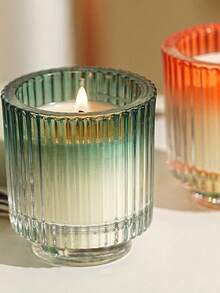 Cirelle 1 Piece Creative Candlestick Decoration, Household Glass Candle Cup, Candlelight Dinner Prop, Romantic Table Atmosphere Candlestick