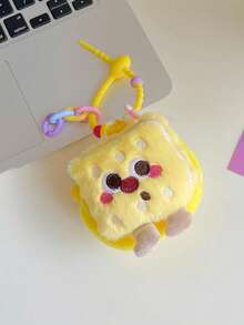 Cookie Coin Purse - Cute Biscuit Keychain Pouch For Money, Keys & Earphones