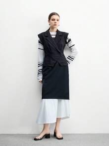 CUCCOO BIZCHIC 女士黑色时尚简约透明系带高跟凉鞋 - 黑色 - 查看 10
