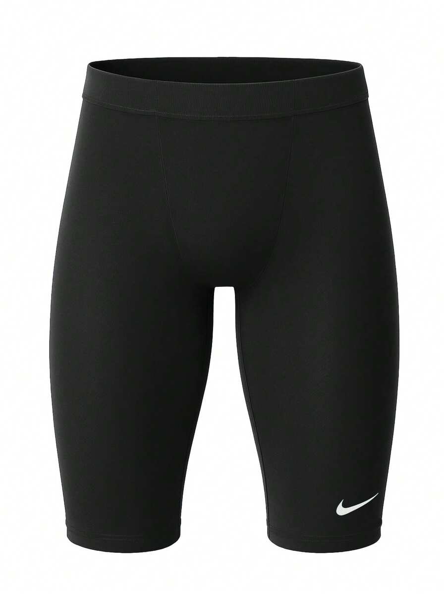 Nike Men's Half Tight Black - Black - View 1