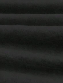 Manfinity Dauomo Fashionable Streetwear Y2K Cross Print Zip-Up Hoodie For Men, For Fall - Black - View 3