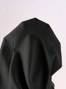 SHEIN 2件套女童休闲纯色插肩袖运动衫和裤子套装