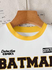 BATMAN X SHEIN Young Boys T-Shirts