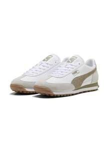 Puma Easy Rider Mix Unisex Sneakers White-Velvet Moss 399025 - White and Grey - View 2