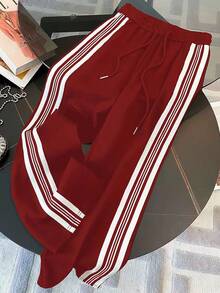 Franclia Fitted Stand Collar Cardigan + Casual Slant Pocket Pants Set