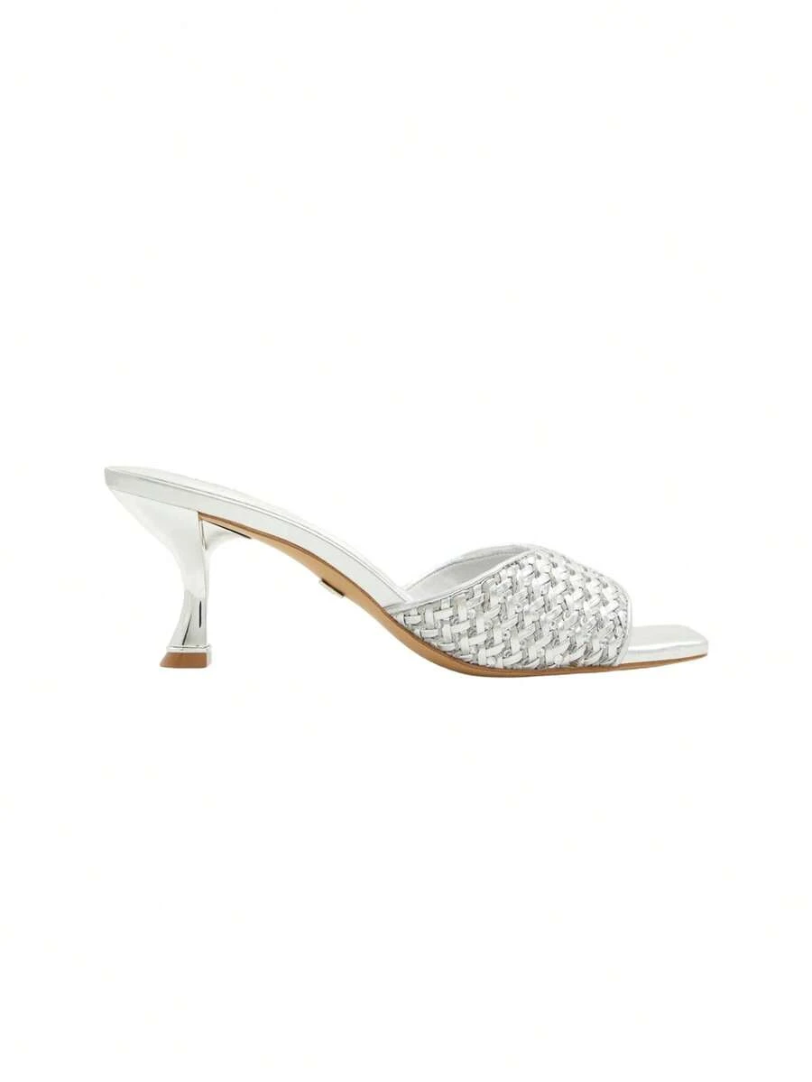aldo ELEONORA SILVER Women Slides - Silver - View 1