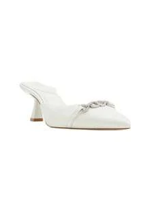aldo PRIMAVERA WHITE/BONE Women Slides - White - View 2