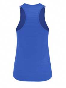 Nike Stock Dry Miler Men Tank Top Blue - Royal Blue - View 2