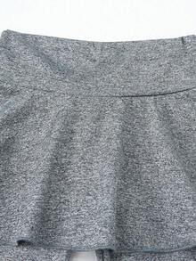 Sparklyn 2 件套女童休闲优雅公主蝴蝶结和蝴蝶图案印花裙和紧身裤套装，适合春夏季、假日、夏季、旅行