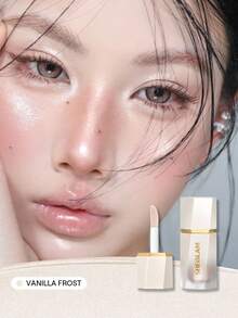 SHEGLAM Glow Bloom Liquid Highlighter-Vanilla Frost Gel Cream Highlighter Shimmer Dewy Finish Lunga Tenuta Illuminante Non Agglomerante Impermeabile Glow Highlighter Trucco Natale Invernoregali Highlighter Brillantini Marchio Bellezza Trucco Cosmetico Per Donne Ragazze Perfetto Per Autunno Inverno Ideale Per Y2K Elegante Moda Adatto Per Compleanno Natale Presente Festa Pronto Migliore Colore