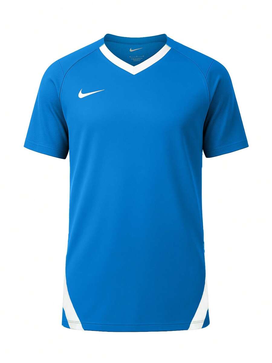 Team Men's Volleyball Shirt Blue - Royal Blue - View 1