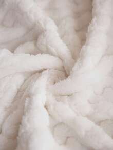 Lyxana Robe à capuche ample à manches longues et tricot câblé minimaliste et pour femmes, automne/hiver - Nude - Voir 8