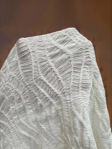 Anewsta Elegant & Slim Fit Basic Casual T-Shirt For Women - White - View 8