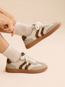 CUCCOO EASI Zapatillas deportivas casuales marrones para mujer - Marrón - Ver 9