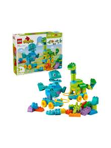 DUPLO® Dinosaurs On Wheels 3-In-1 Set DUPLO 10451 - Multicolor - View 1