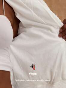 Lumalex 女士休闲拉链连帽羽绒服，带毛领，保暖时尚，白色外套，适合女士穿着。毛领外套，优雅迷人，保暖舒适，新款时尚，适合女士参加舞会、聚会、宴会、晚宴、节日派对、锐舞派对、户外度假等场合，层次丰富，适合婚礼、宰牲节、新年派对、晚宴 ... - 白色 - 查看 10