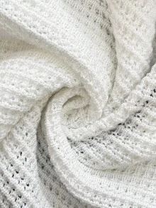 SHEIN LUNE Women's Elegant Commuter Contrast Trim Cardigan & Knit Skirt 2 Pieces Set Christmas