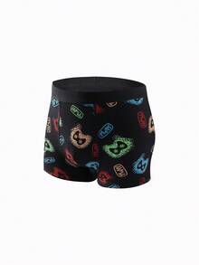 5件装男童电子游戏印花平角内裤 - 彩色 - 查看 6