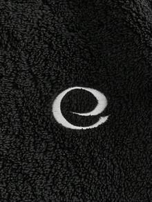 EASEVO 大码男士时尚蓬松刺绣长袖夹克，秋冬，垃圾摇滚风 - 黑色 - 查看 5