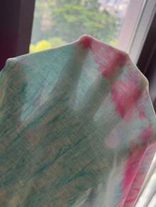 男士加大码 EASEVO 休闲扎染宽松长袖T恤，秋季款