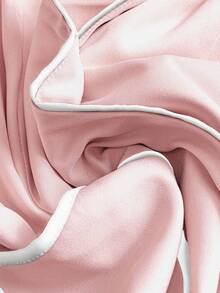 GlowEve CURVE Women's Sleeveless Contrast Color Vest Waistcoat Jacket