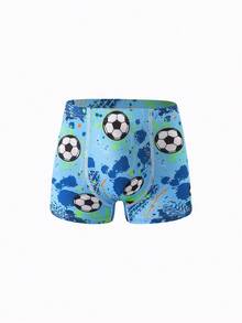 10pcs Young Boy Minimalist Fashion Printed Pattern Briefs - Multicolor - View 4