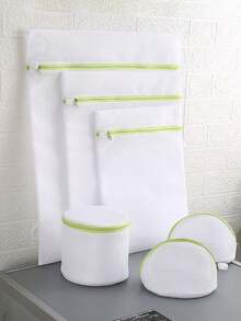 1/3/6pcs Household Anti-Deformation Laundry Bag, Underwear And Bra Washing Bag, Anti-Entanglement Laundry Net Bag, Luggage Clothing Sorting Bag Dress Pants Shoes Jeans Boots Skirt,Spring,Minimalist,Summer Tops