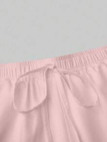 PopScrub 2 件套女士万圣节可爱粉色南瓜、卡通幽灵数码印花护士服上衣和裤子套装