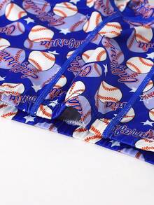 10pcs Young Boy Minimalist Fashion Printed Pattern Briefs - Multicolor - View 7