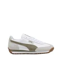 Puma Easy Rider Mix Unisex Sneakers White-Velvet Moss 399025 - White and Grey - View 1