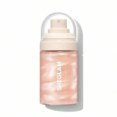 SHEGLAM Light Me Up Spray Fixador Luminoso Marca Beleza Maquiagem Maquiagens CosméTico Para Mulheres E Garotas Perfeito Para Outono E Inverno Ideal Para Y2K Moda Elegante Adequado Para AniversáRio Dia Das MãEs Carnaval Prenda Festa De Pronto Melhor Cor