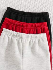 Cozy Pixies 6件套男婴柔软针织提花圆领长袖运动衫和松紧腰裤套装 - 彩色 - 查看 6