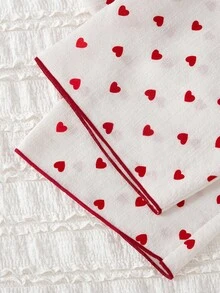 女学生睡衣，女孩可爱樱桃印花长裤和长袖休闲两件套睡衣套装 - 彩色 - 查看 8