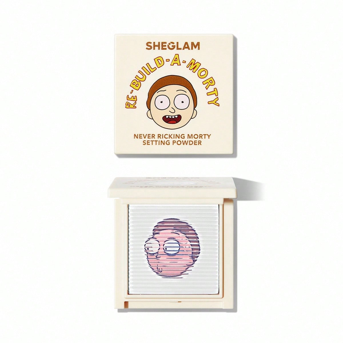 Never Ricking Morty Setting Powder Translucent Matte Finish Pressed Powder Soft Matte Smoother-Looking Waterproof Sweatproof Oil Control Powder Face Makeup Brand Beauty Makeup Face Paint Cosmetic For Women Girls Perfect For Spring Summer Ideal For Y2K Fancy Fashion Suitable For Birthday Mother'S Day Gift Rave Party Ready Best Color