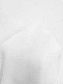 SHEIN CURVE+ 女士优雅长袖荷叶边波尔卡圆点系带衬衫