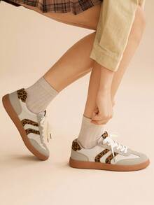 CUCCOO EASI Zapatillas deportivas casuales marrones para mujer - Marrón - Ver 7