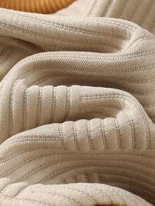 Cozy Pixies 2pcs Baby/Toddler Cartoon Bear Print Crew Neck Long Sleeve Sweatshirt And Elastic Waist Thickened Fleece Pants Set - Multicolor - View 8