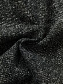 Y2Kool Women's Contrast Stitching Cargo Jeans, Autumn/Winter Streetwear Y2K Style Casual Pants, Suitable For Halloween, Christmas, Back To School Matching Idea Baggy Jeans Y2k Jeans Wide Leg Jeans Black Jeans Denim Pants Stylish Clothing Collection New Year Outfits