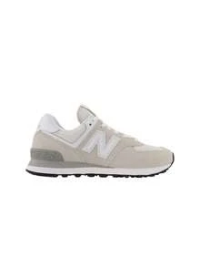New Balance Unisex 574 Sneakers - NIMBUSCLOUDwithNBWHITE - View 1