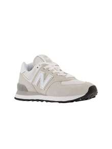 New Balance Unisex 574 Sneakers - NIMBUSCLOUDwithNBWHITE - View 2