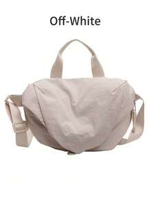 Joivida 1 件简约时尚斜挎包，男女休闲轻便单肩包，可调节带宽，肩带，便携斜挎包 - 彩色 - 查看 12