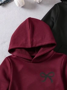 Sparklyn 3件套少女经典百搭舒适卫衣套装，秋冬季 - 彩色 - 查看 5