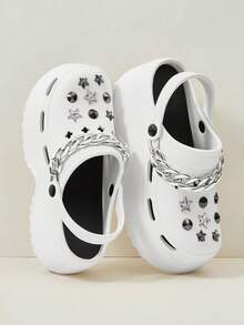 Cuccoo Fashionable And Woman Shoes Hollow Out Shoes For Summer Vacation Shoes Summer Spring Shoes Spring Break Easter For Casual Beach Style For Christmas - White - View 2