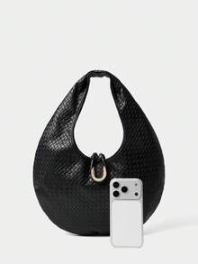 SHECARRY 女士单肩包 - 黑色 - 查看 4